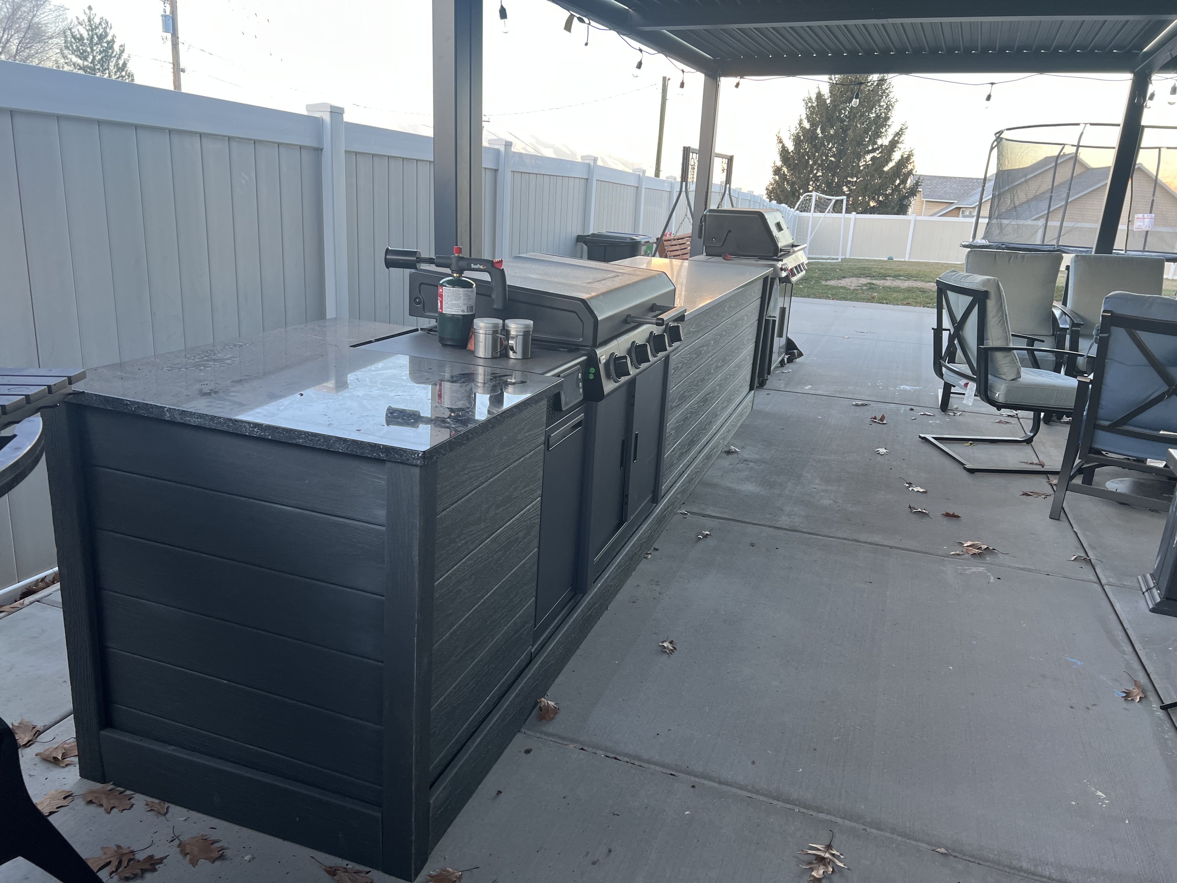 Custom Outdoor Kitchen in Lindon Utah