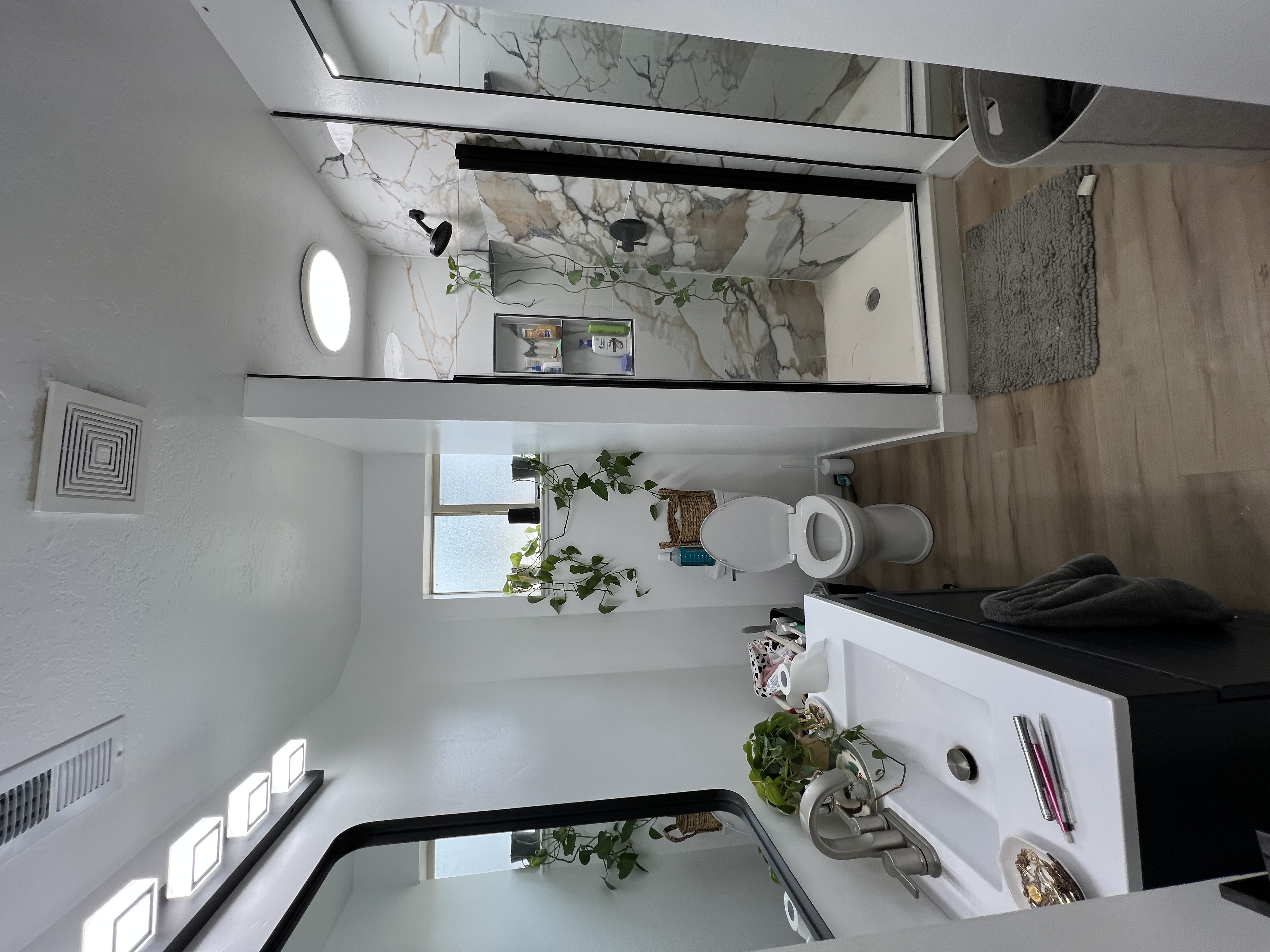 Bathroom Remodel in Provo Utah with Unique Tile