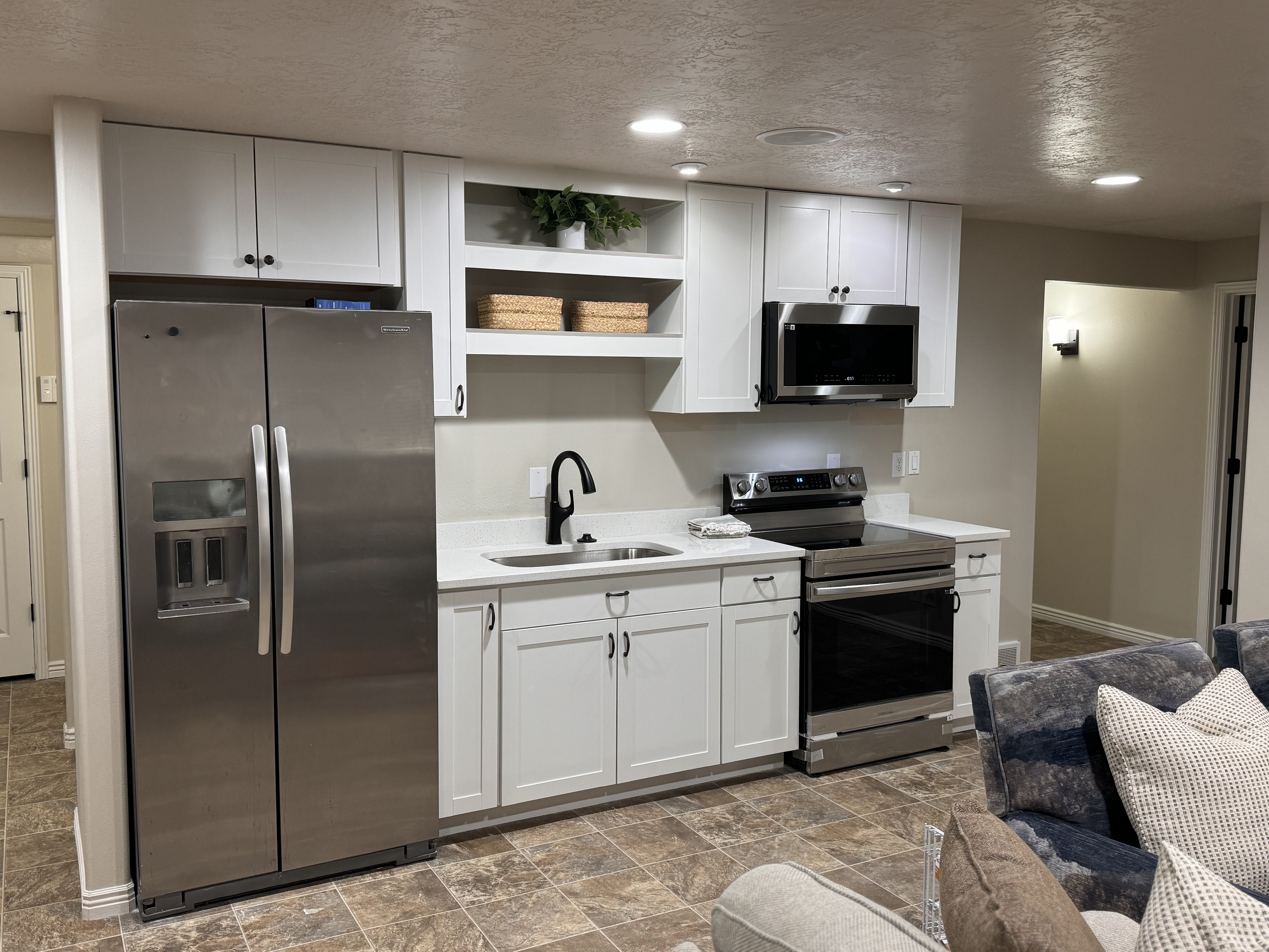 Basement Kitchen Remodel in Provo Utah